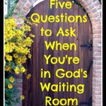 http://www.rebeccabarlowjordan.com/five-questions-to-ask-when-youre-in-gods-waiting-room